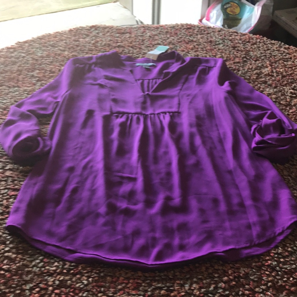 Beautiful purple blouse